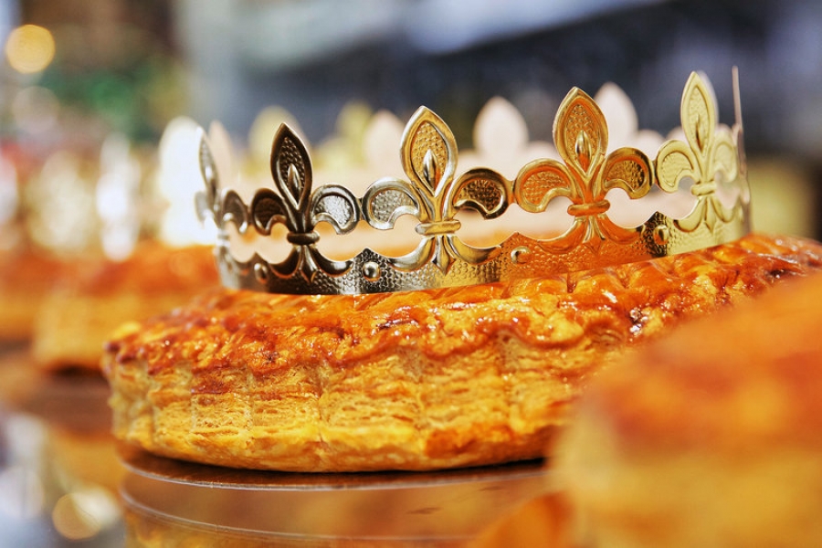 The King cake, a typically french tradition